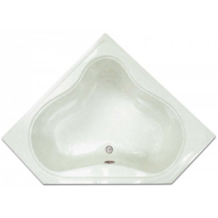 Signature Bath 54" x 54" Drop in/Corner Soaking Bathtub | Wayfair